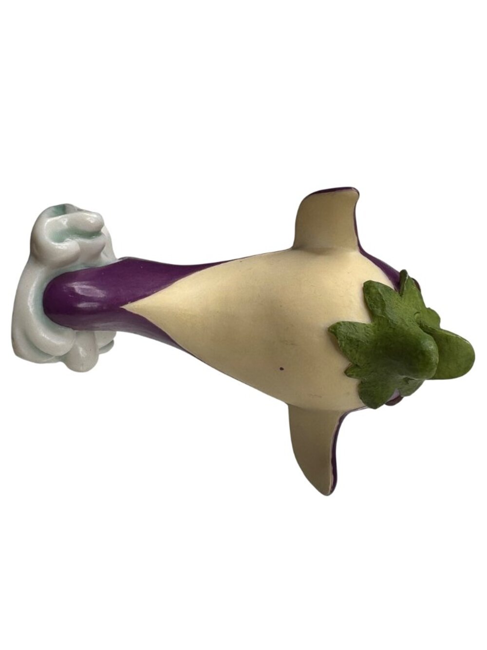 Enesco Home Grown 2007 Eggplant Purple Porpoise #4008129 Resin Retired Rare Gift - Picture 11 of 13